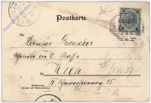 Wien 13, Schönbrunn, Neptungrotte und Gloriette