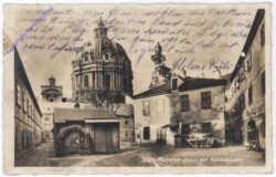 ak192183 Wien 15, Frühwirt-Haus mit Karlskirche