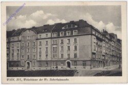 Wien 16, Wohnhäuser der Wiener Sicherheitswache