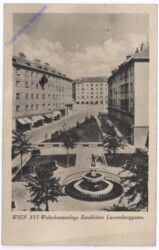 Wien 16, Wohnhausanlage Sandleiten Luxemburggasse