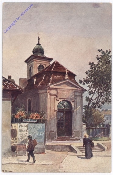 ak192270 Wien 19, Kapelle an der ehemaligen Nussdorferlinie