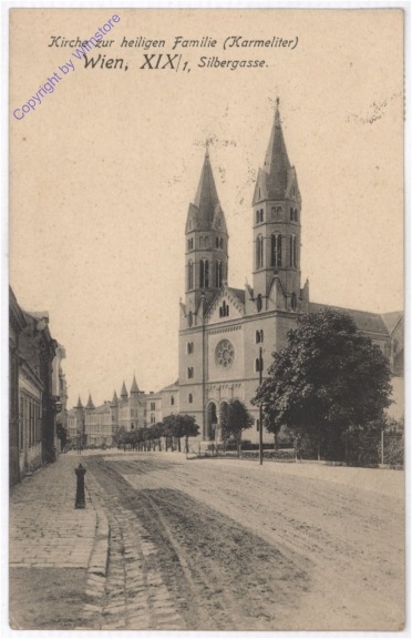 ak192276 Wien 19, Kirche zur heiligen Familie