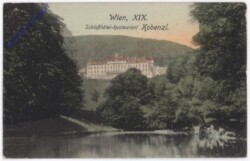 Wien 19, Schloßhotel-Restaurant Kobenzl