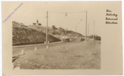 Wien 19, Kahlenberg, Restaurant und Höhenstrasse