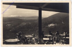 Wien 19, Kahlenberg, Terrasse