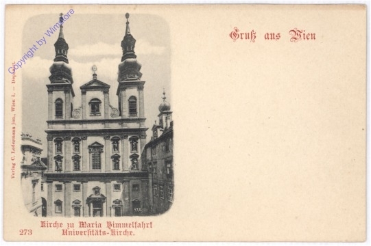 Wien 21, Kirche zu Maria Himmelfahrt, Universitäts-Kirche