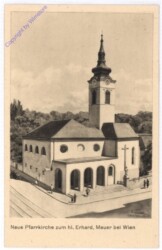 Wien 23, Mauer, Neue Pfarrkirche zum hl. Erhard