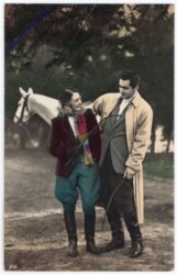 ak192414 Pärchen mit Pferd