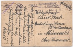 ak192468a Beim Gartenzaun