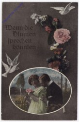 ak192511 Wenn die Blumen sprechen könnten