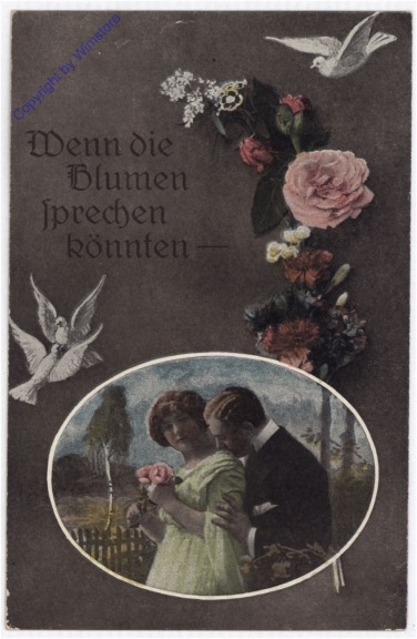 ak192511 Wenn die Blumen sprechen könnten