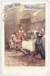 ak192562 Wer nicht Liebe, Wein, Weib, Gesang...