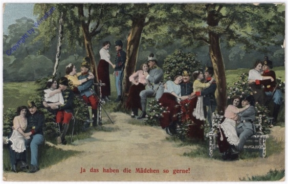 Ja das haben die Mädchen so gerne