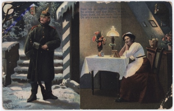 ak192593 Steh ich in finstrer Mitternacht....