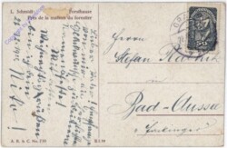 ak192625a Vor dem Forsthaus