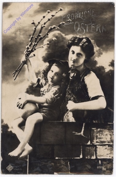 Mutter und Sohn