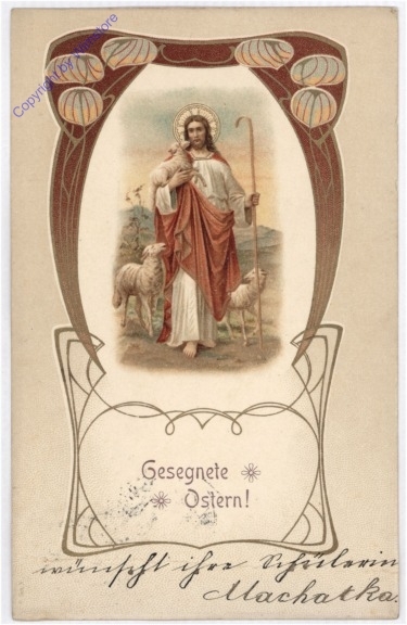 Jesus mit Lamm