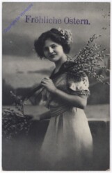 ak192832 Mädchen mit Palmzweigen