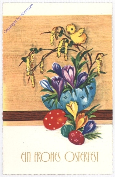 Küken mit Eiern
