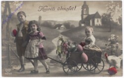 ak192844 Kinder mit Wagerl