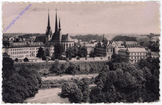 ak192891 Luxemburg, La Cathedrale