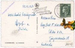 ak192891a Luxemburg, La Cathedrale