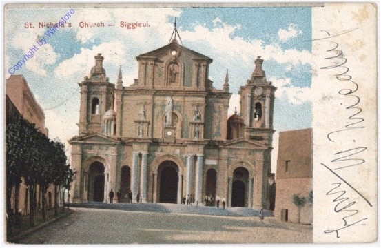ak192894 Malta, Siggieui, St. Nichola's Church
