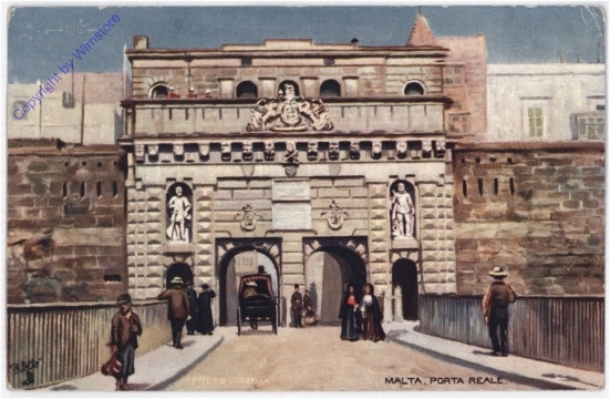 ak192897 Malta, Porta reale