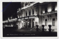 Monaco, La Nuit, Le Casino illumine