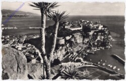 Monaco, Le Rocher de Monaco, le Cap Martin et l'Italie