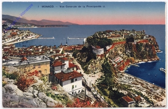 Monaco, Vue generale de la Principaute