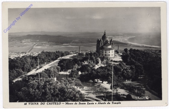 ak192971 Viana do Castelo, Monte de Santa Luzia e Abside de Templo