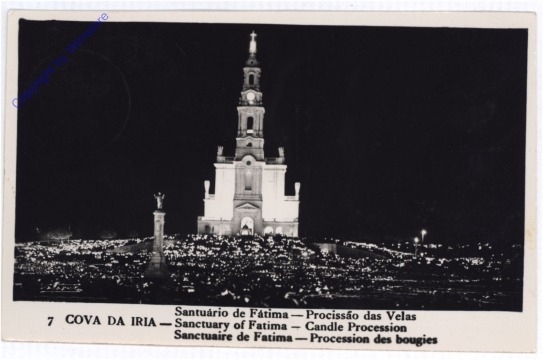 ak192972 Cova da Iria, Candle Procession