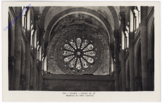 ak192978 Lisboa, Ingreja da se Rosacia da Nave Central