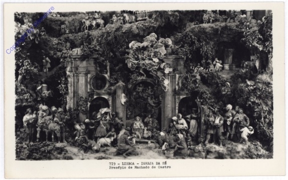 ak192980 Lisboa, Ingreja da se Presepio de Machado de Castro