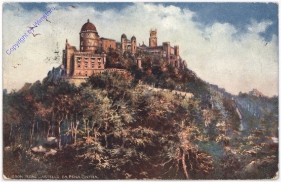 ak192984 Lisboa, Real Castello da Pena Cintra