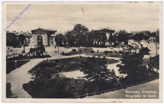 ak192998 Belgrad, la Gare
