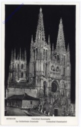 Burgos, Catedral iluminada