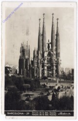 Barcelona, Templo de la Sda. Familia