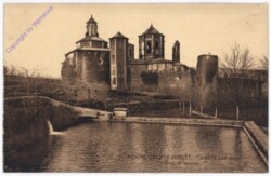 ak193051 Monasterio de Poblet, Fachada sud este