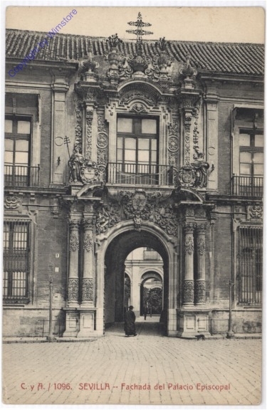 Sevilla, Fachada del Palacio Episcopal