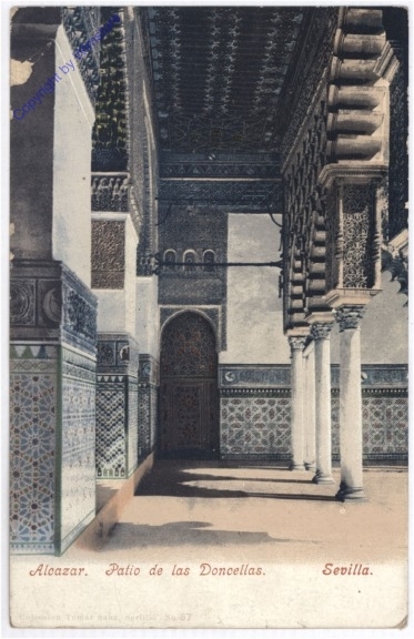 Sevilla, Alcazar, Patio de las Doncellas