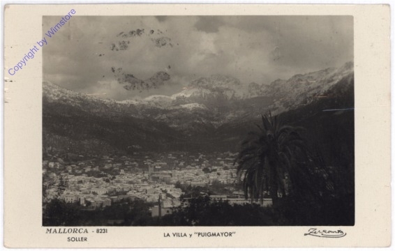 ak193056 Mallorca, La Villa y Puigmayor