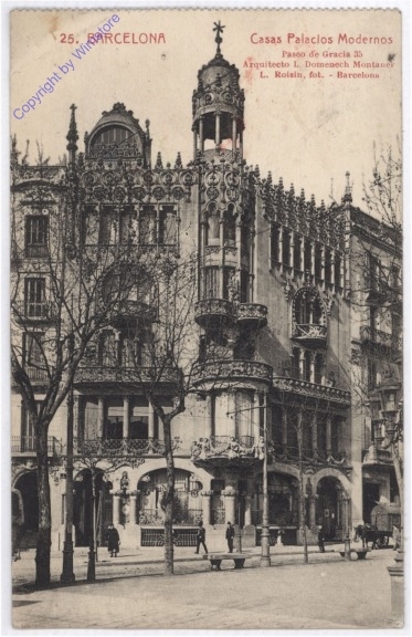 Barcelona, Casas Palacios Modernos