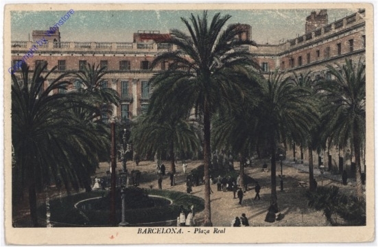 Barcelona, Plaza Real