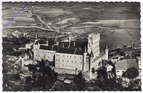 Segovia Aerea: El Alcazar