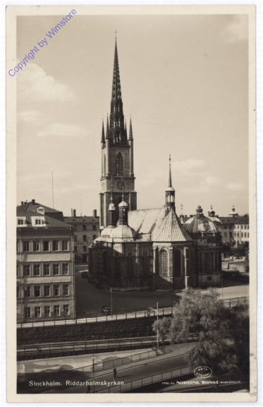 ak193135 Stockholm, Riddarholmskyrkan