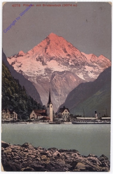 Flüelen, mit Bristenstock