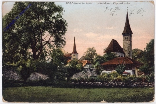 ak193172 Interlaken, Klosterkirche