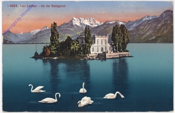 Lac Leman, Ile de Salagnon